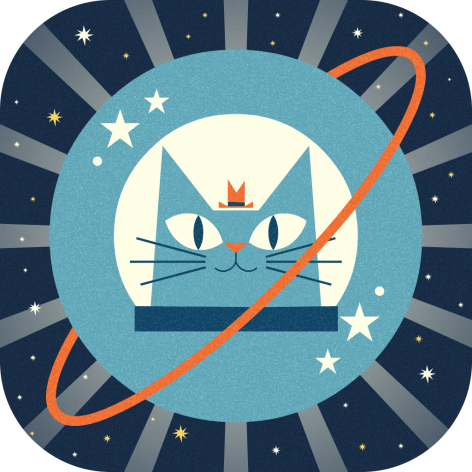 App-Icon (rounded) - Professor-Astro-Cat's-Solar-System - Minilab-Studios