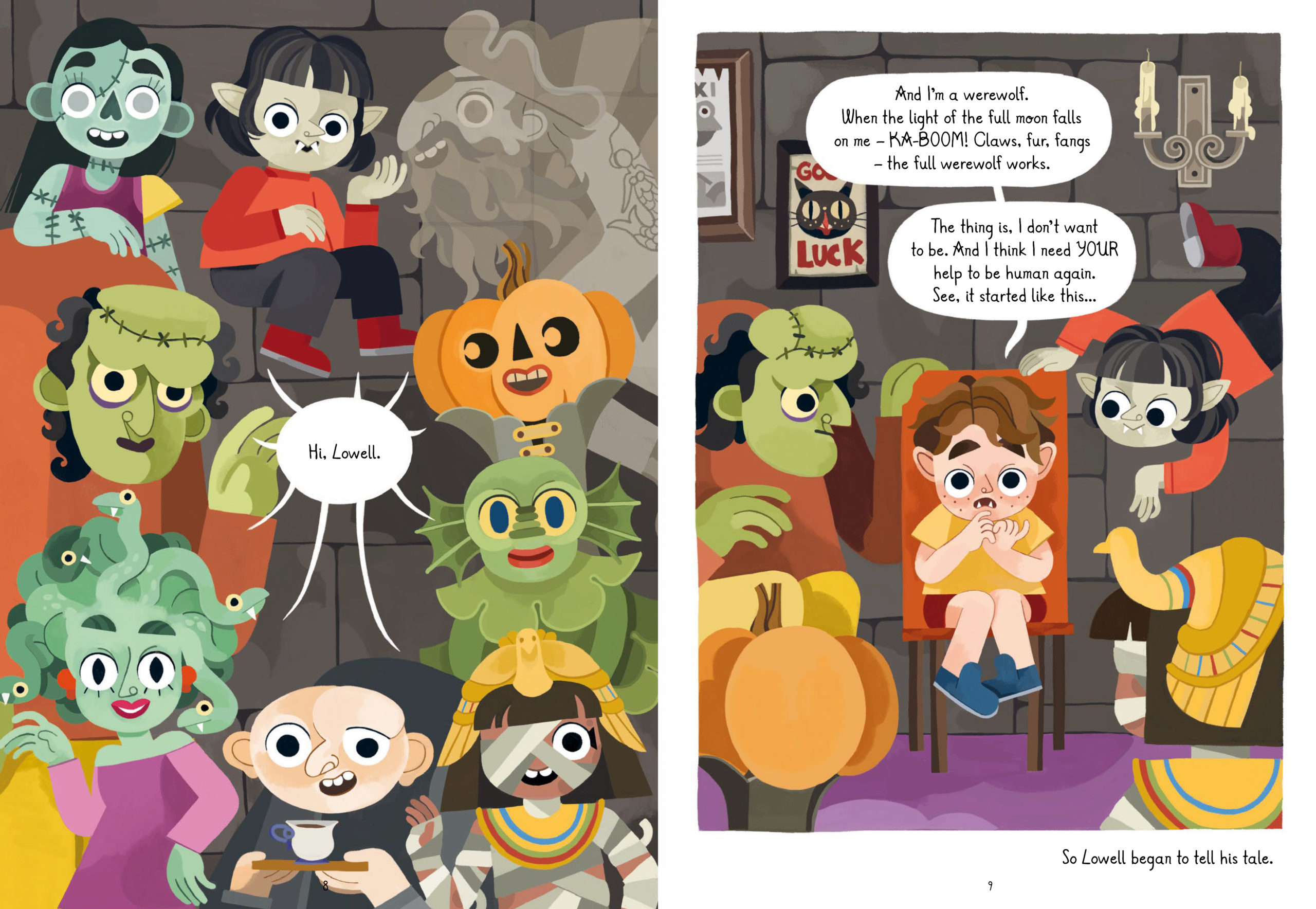 Monster Support Group: The Werewolf's Tale – Nobrow Press